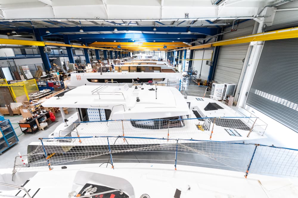 Une usine de Catana Group à Marans, en Charente-Maritime.