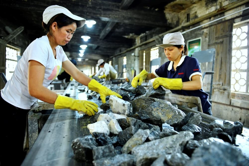 La Chine domine plus que largement le marché mondial du tungstène.