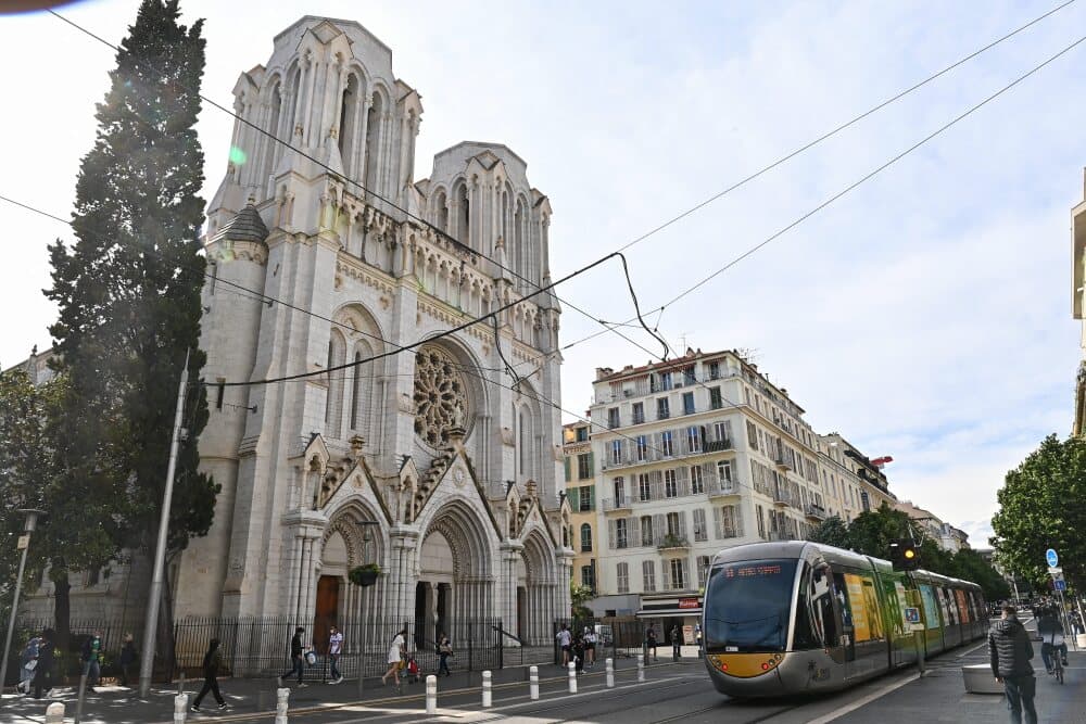 ©PHOTOPQR/OUEST FRANCE/Franck Dubray ; Nice ; 06/05/2021 ; Nice : une métamorphose à 2 millions d’euros pour l’avenue Notre-Dame