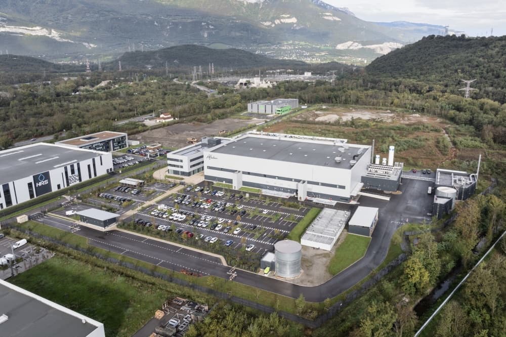 A Champagnier, Aledia s'est dotée d'une usine flambant neuve , inaugurée à l'automne 2021.