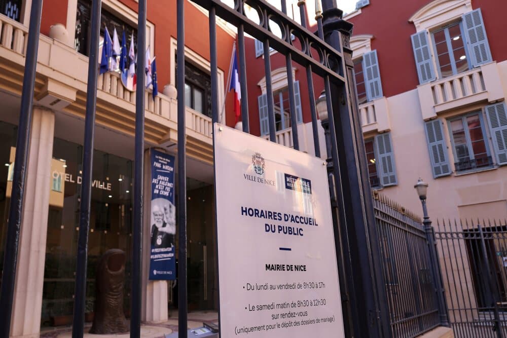 ©Francois Glories/MAXPPP - 15/11/2024 Cases linked to the City of Nice or the Nice Côte d?Azur metropolis have followed one after the other and numerous searches have been carried out at the City Hall in two years. (MaxPPP TagID:...