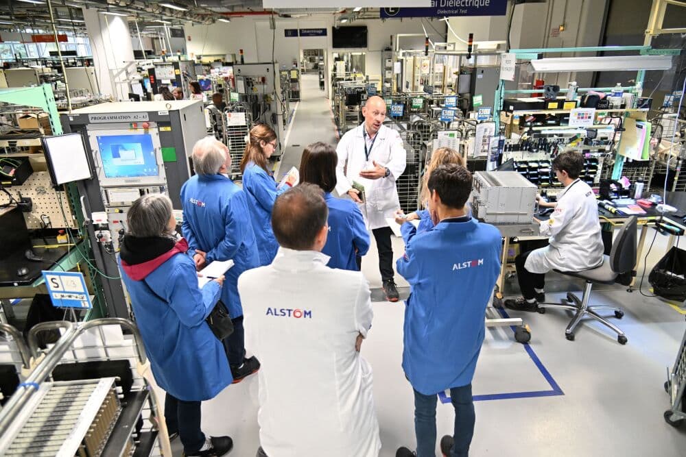 Le site d’Alstom Villeurbanne, 1 300 collaborateurs, concentre les activités électroniques du groupe à l’échelle mondiale.