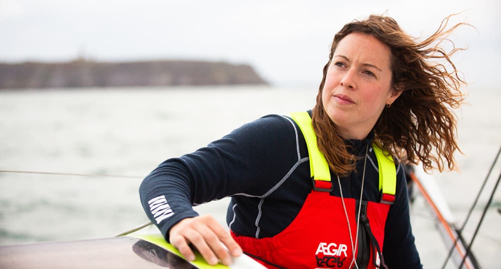 Sasha Lanièce a constaté la sous-représentation féminine et la défiance à l'égard des femmes dans le milieu de la voile.