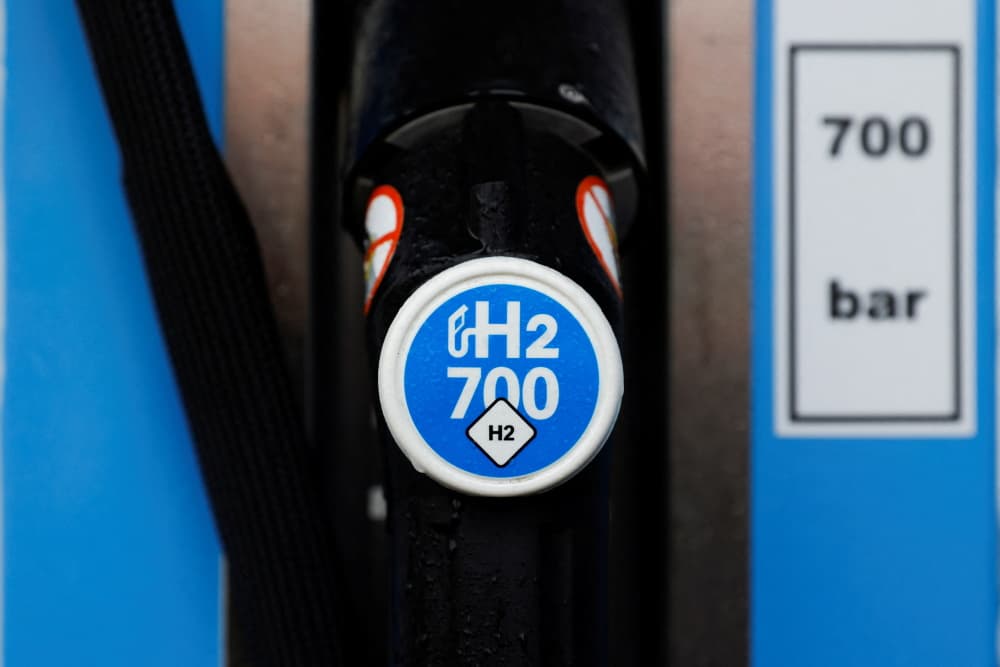 Une station hydrogène en Allemagne.