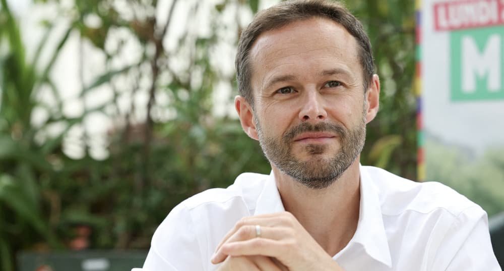 David Belliard est candidat écologiste à la mairie de Paris