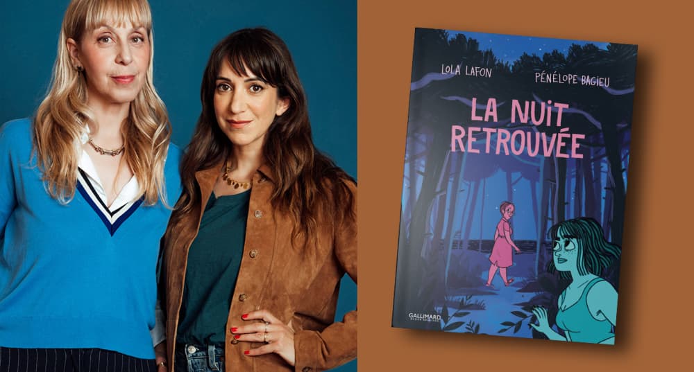 « La Nuit retrouvée », de Lola Lafon et Pénélope Bagieu, Gallimard BD, 216 pages, 24,90 euros.