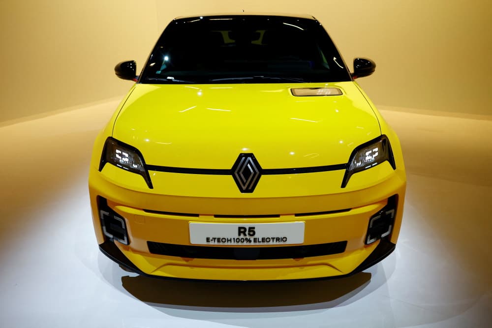 La nouvelle voiture électrique Renault 5 E-Tech.