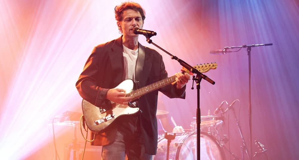 Le chanteur Raphaël était en concert à Sucy-en Brie, en octobre 2024.