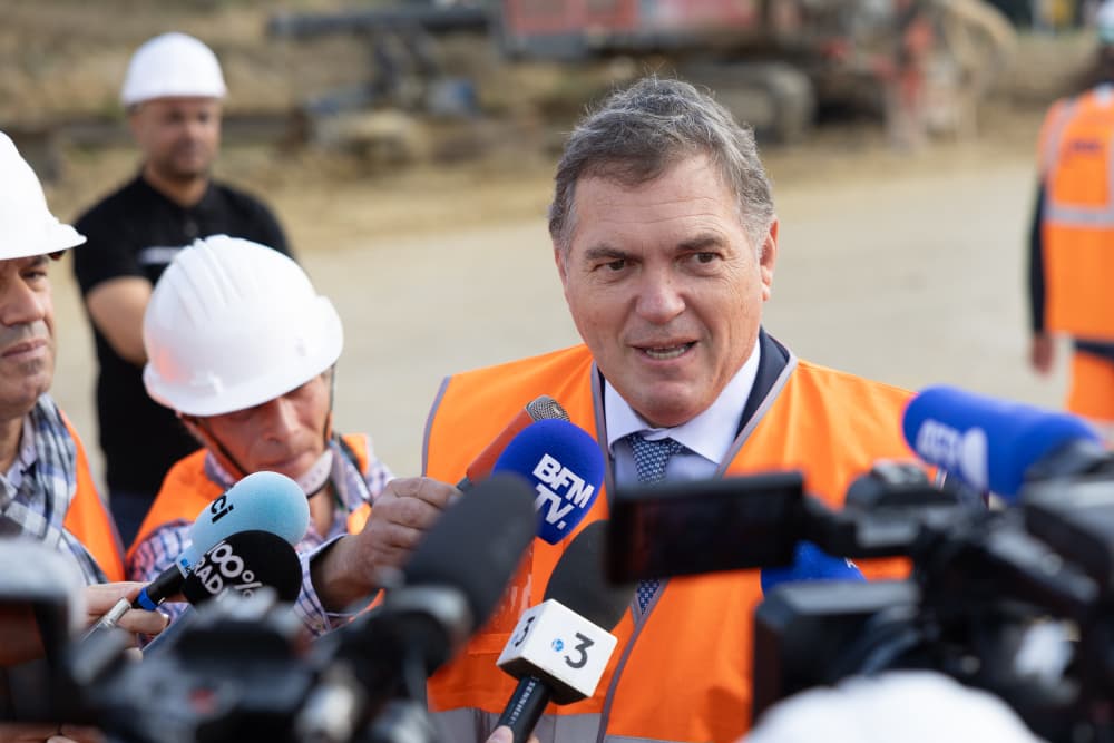 Le ministre des Transports, Philippe Tabarot.