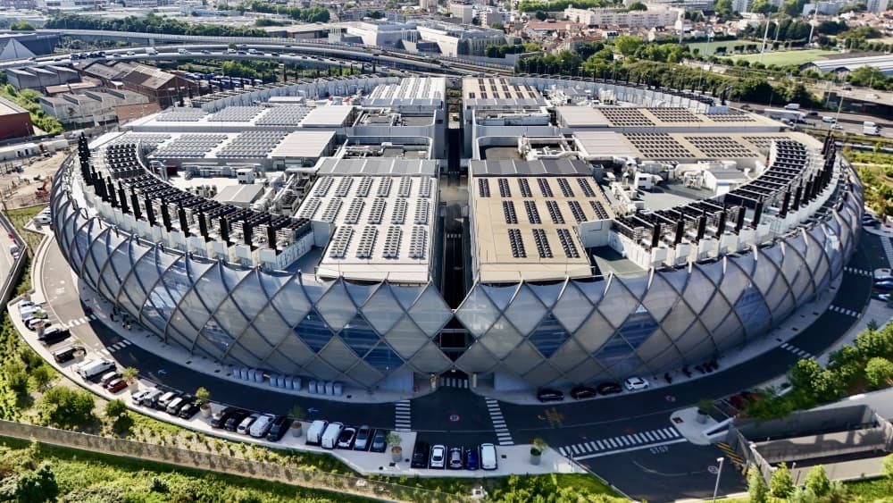 Le data center de Digital Realty à la Courneuve.