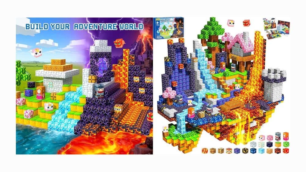 Offre Noël : set de construction magnétique 150 pièces à petit prix