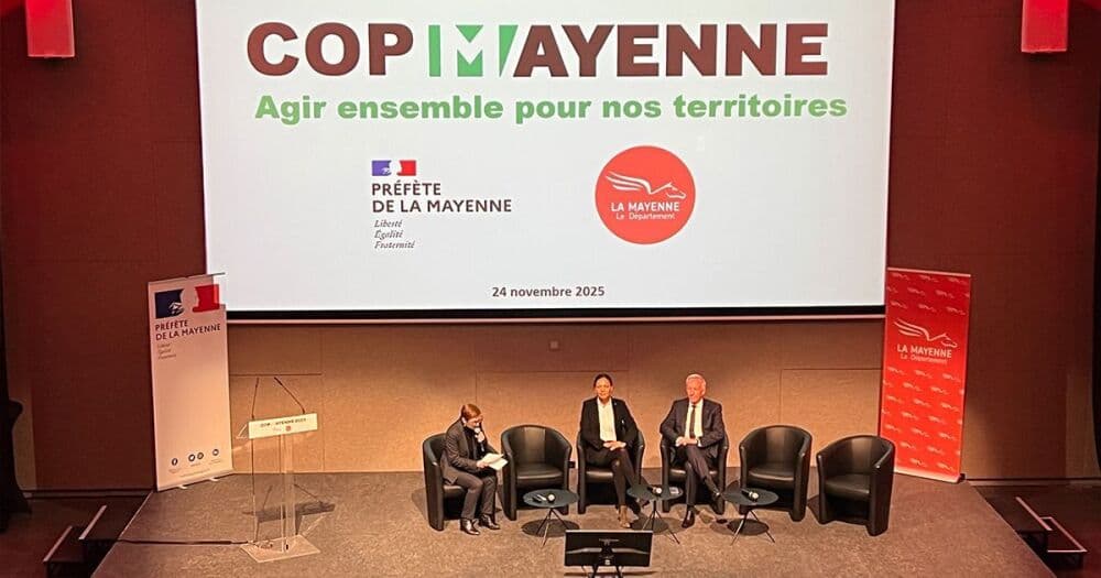 La Mayenne a organisé sa première COP départementale le 24 novembre 2025.