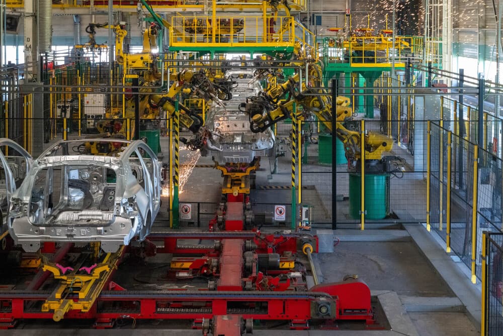 L'usine Renault de Douai, qui sera impliquée dans l'accord passé avec Ford.