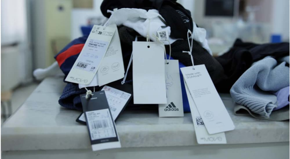 Les vêtements testés pour l’étude.