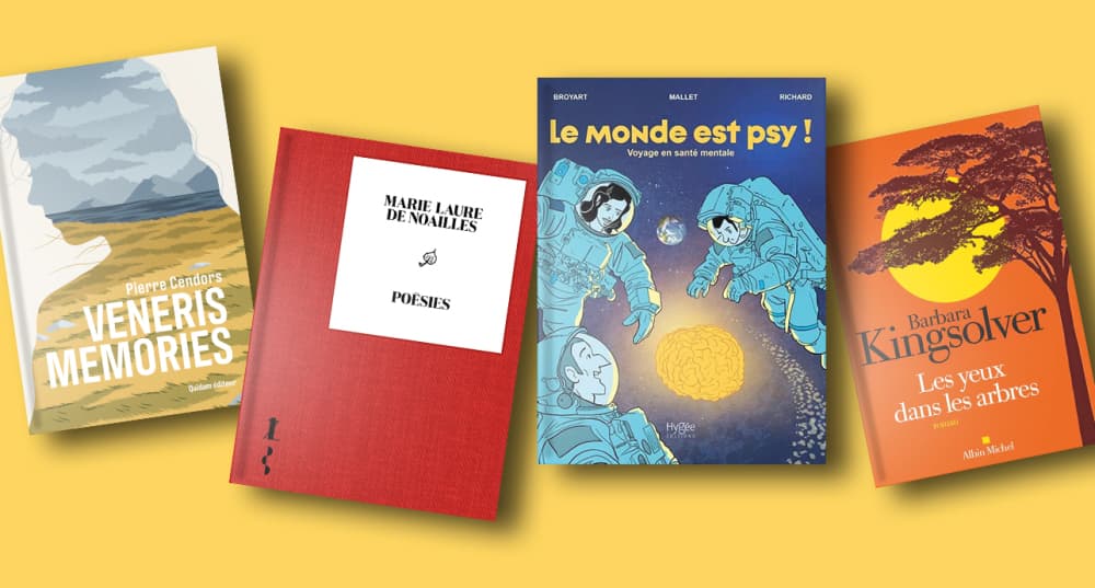 Notre sélection littéraire de la semaine du 15 décembre.