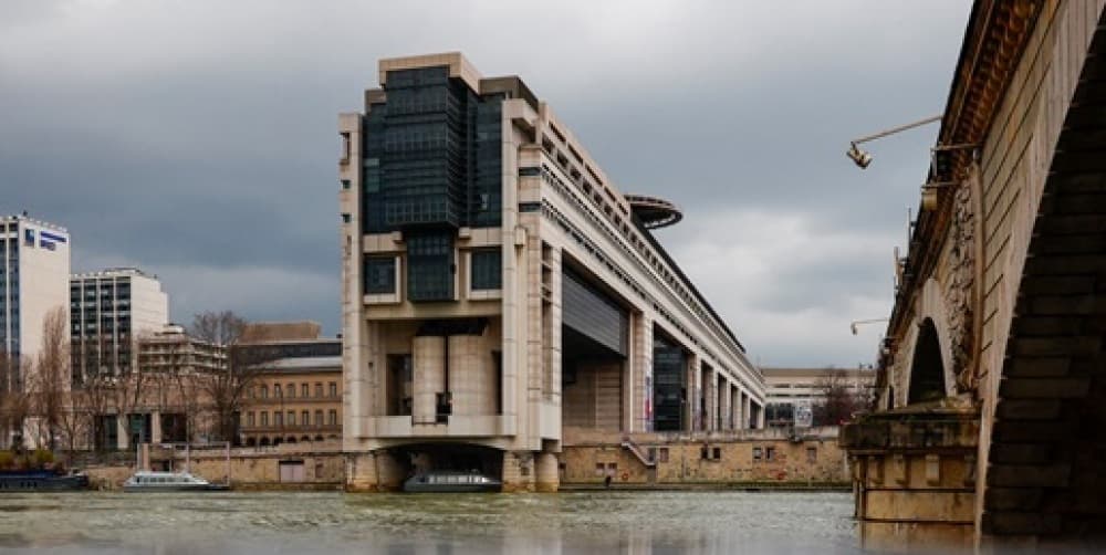 Le ministère des Finances dans le quartier de Bercy à Paris.