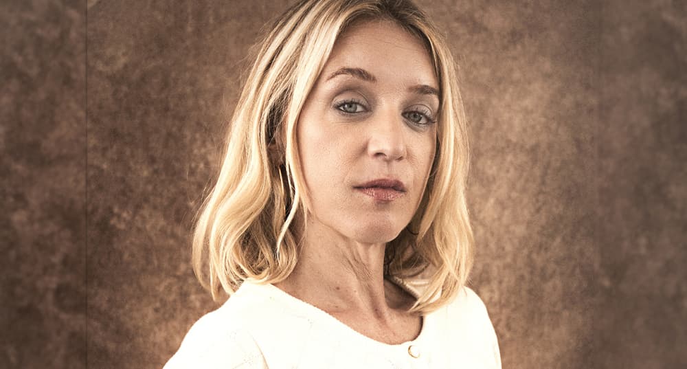 L'actrice Ludivine Sagnier le 1er septembre 2024 à Venise.