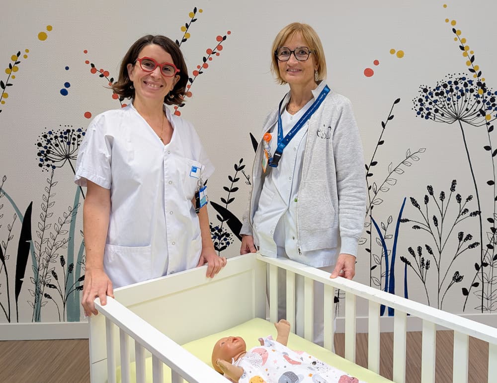 HCL - Chambre pédagogique incarnée par des soignantes