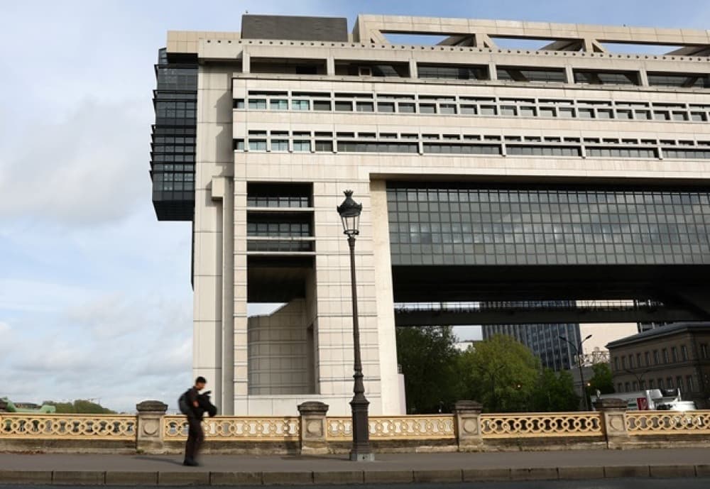 Le ministère de l’Économie et des Finances à Bercy dans le 12ème arrondissement de Paris.