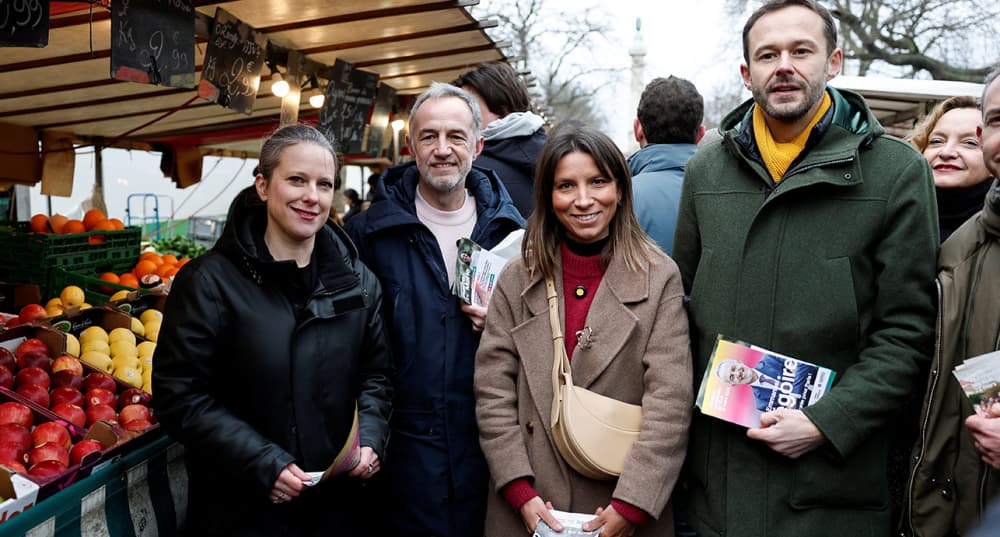 Emmanuel Grégoire, candidat aux municipales de Paris, présente des bonnes chances de réussite au premier tour de ce mois de mars.