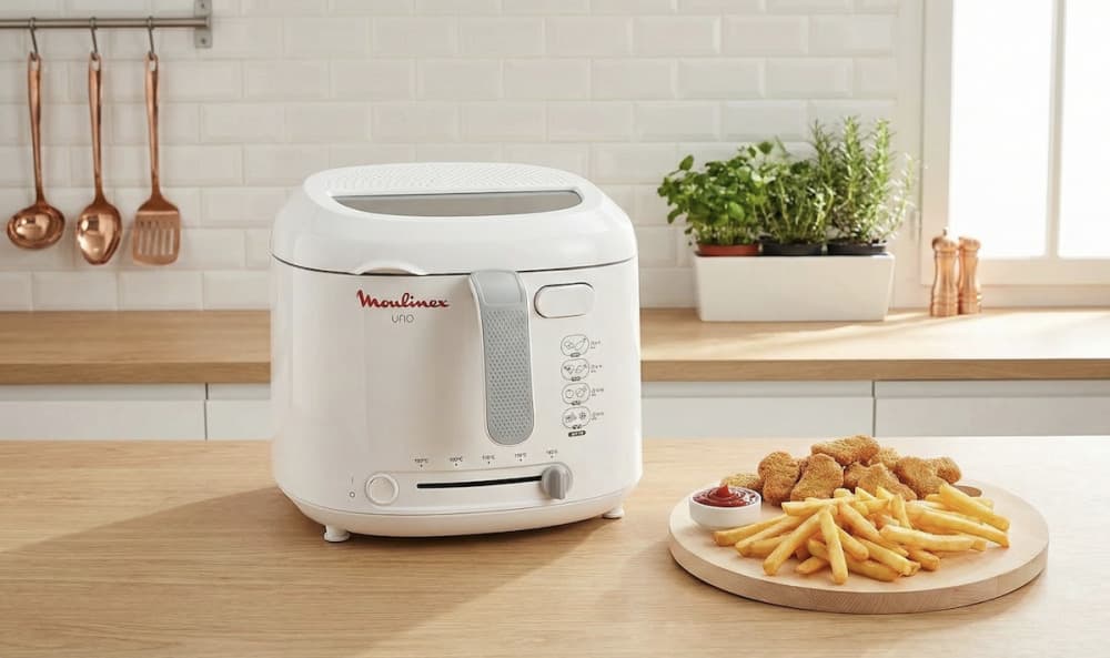 La friteuse compacte Moulinex AF203110 1kg : en forte promo de -27% pendant les soldes d’hiver 2026
