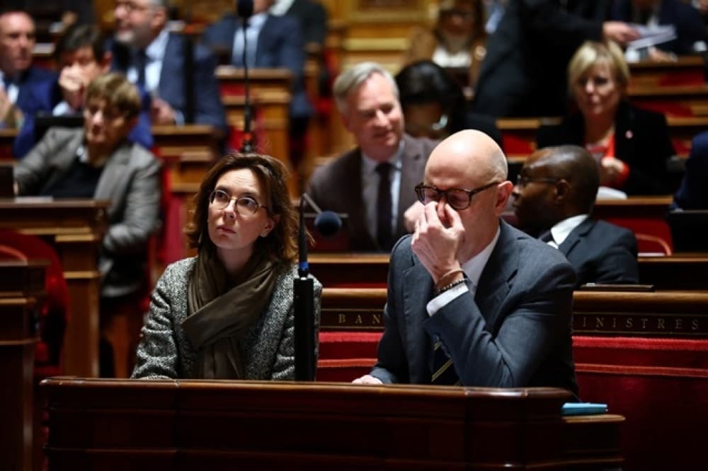 La ministre des Comptes publics, Amélie de Montchalin, et le ministre de l’Économie, Roland Lescure.