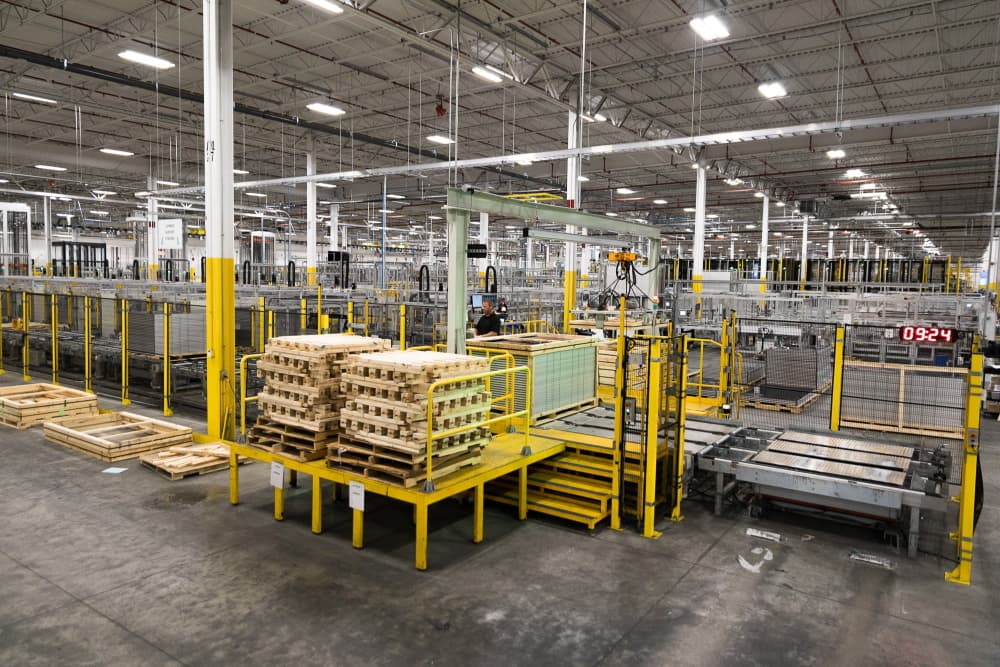 La fabrication de panneaux solaires chez First Solar à Perrysburg, dans l’Ohio.