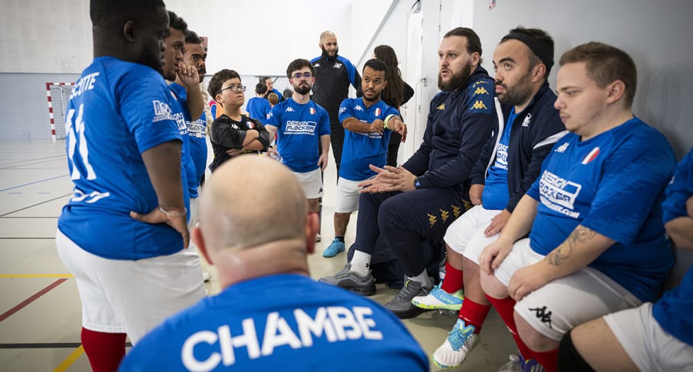 Le collectif France PPT rassemblé à Asnières-sur-Seine pour un week-end d’entraînement et de matchs amicaux.