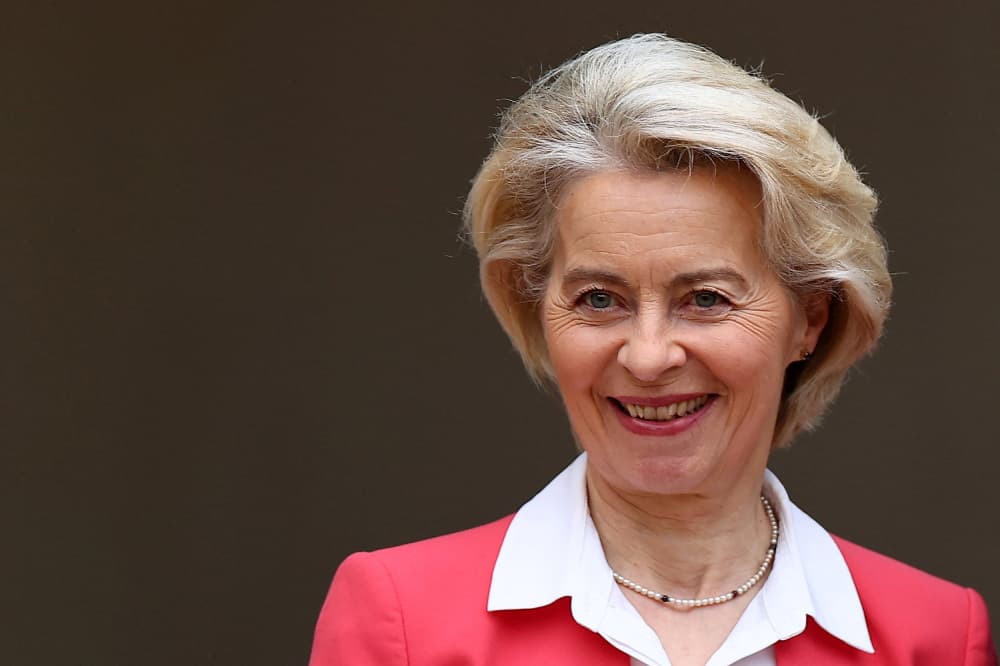 La présidente de la Commission européenne, Ursula von der Leyen, à Paris, le 5 février 2026.