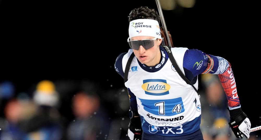 Éric Perrot, à Oestersund (Suède), le 29 novembre 2025.
