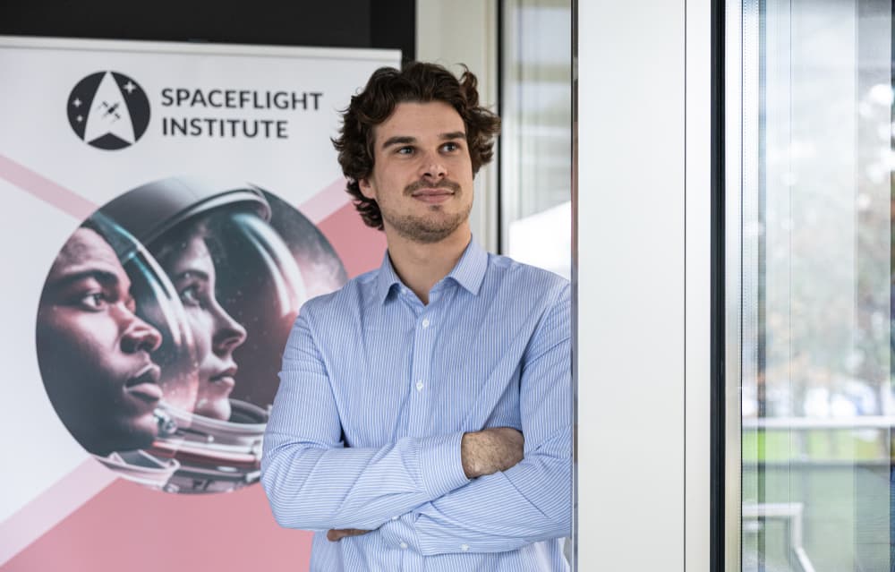 Ugo Bonnet, CEO du SpaceFlight Institute.