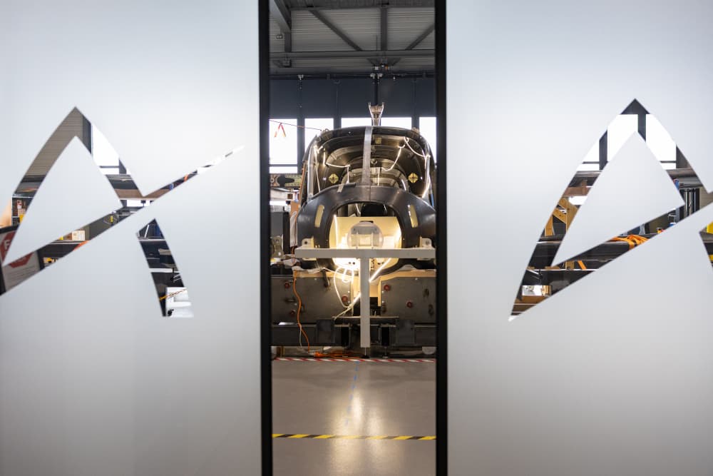 Ascendance a reçu l'aérostructure de son VTOL.