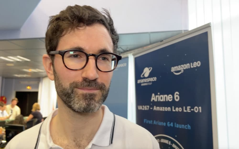 David Cavaillolès, président exécutif d’Arianespace.