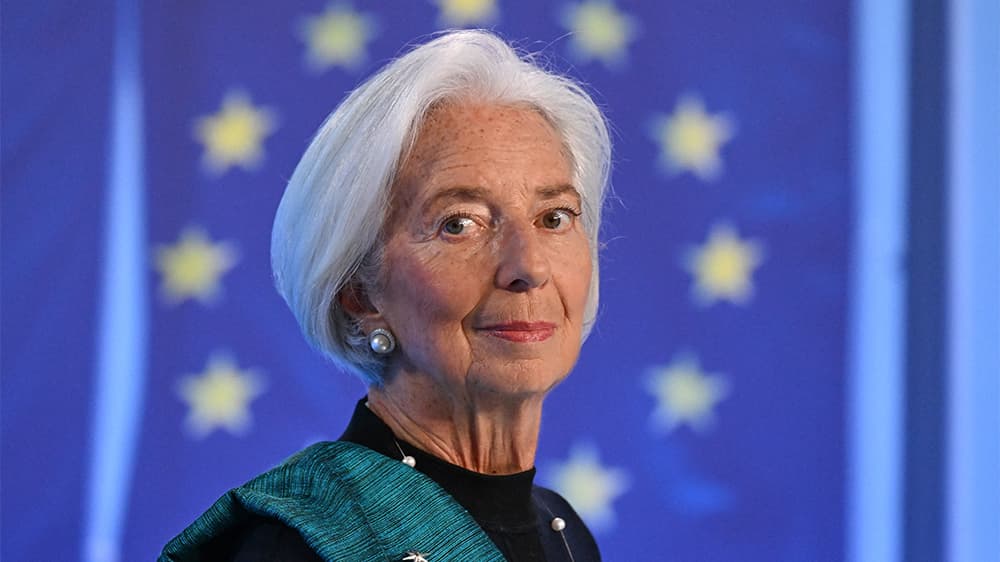 Christine Lagarde, présidente de la Banque centrale européenne (BCE).