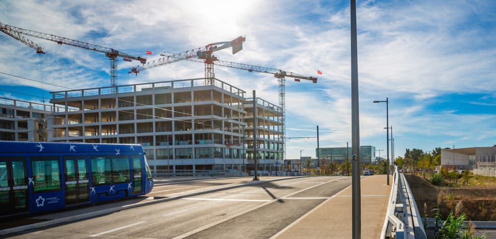 A Montpellier, le quartier Cambacérès, qui accueille aussi la nouvelle gare TGV, est le quartier d’affaires en devenir.