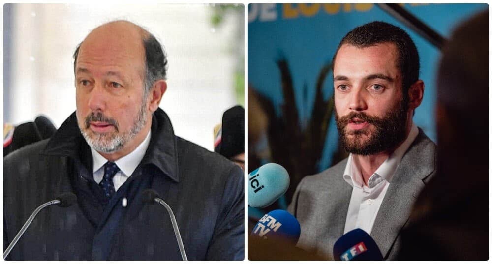 Louis Giscard d’Estaing (gauche) entend être réélu à la mairie de Chamalières tandis que Louis Sarkozy (droite) essaie de s’implanter en Paca.
