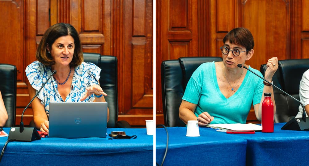 Anne-Dominique Merville et Laure Vermeersch reconnaissent qu'il n'y a pas assez de poursuites judiciaires à l'encontre des clients.