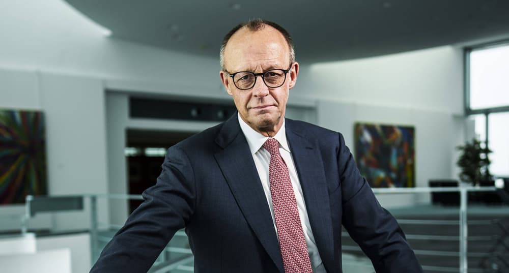 Friedrich Merz CDU, chancelier, à Berlin, le 17 février 2026