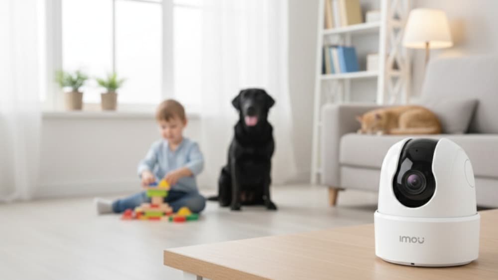 La détection humaine intelligente et le suivi automatique limitent les fausses alertes.