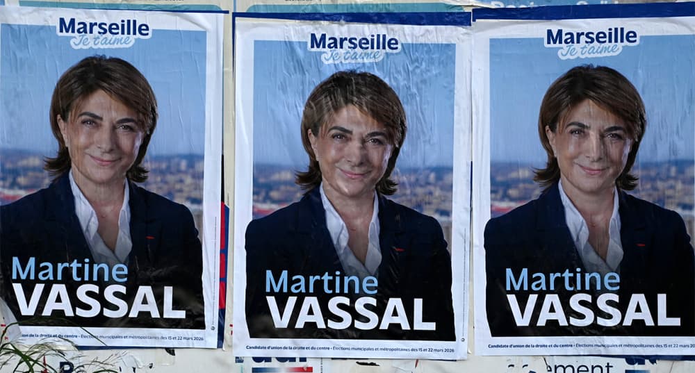 Martine Vassal, candidate à la mairie de Marseille.