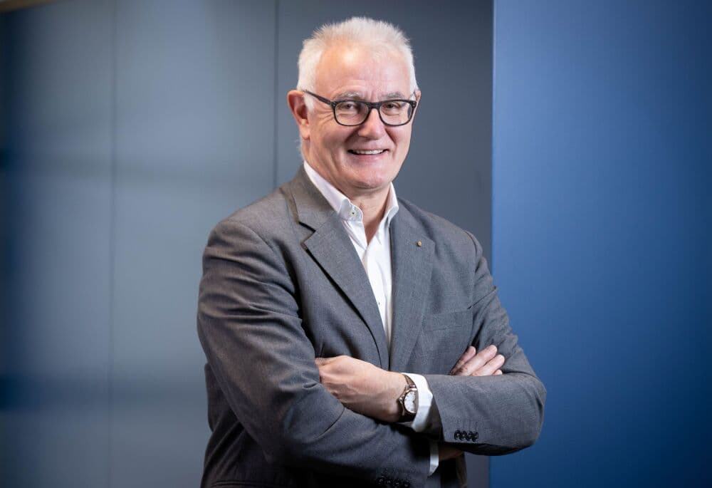 Daniel Baal, président de la Confédération nationale du Crédit Mutuel, souligne la dynamique commerciale du groupe.