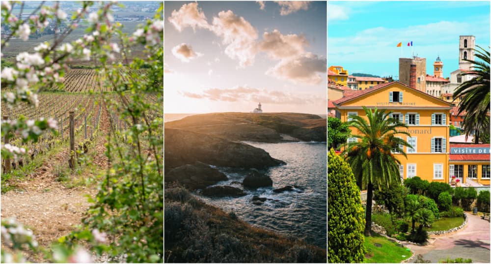 Trois destinations pour profiter du printemps.