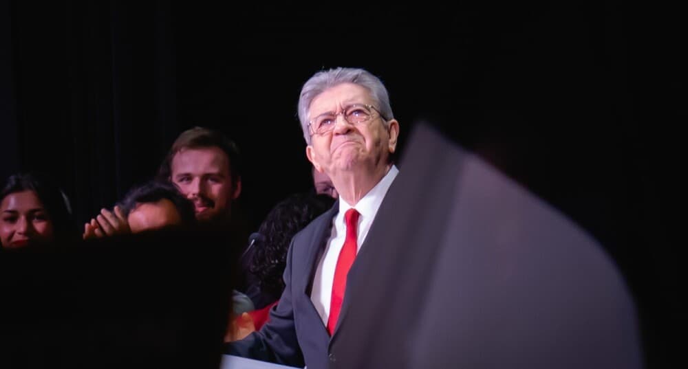 Jean-Luc Mélenchon a salué « une magnifique percée » de La France insoumise.