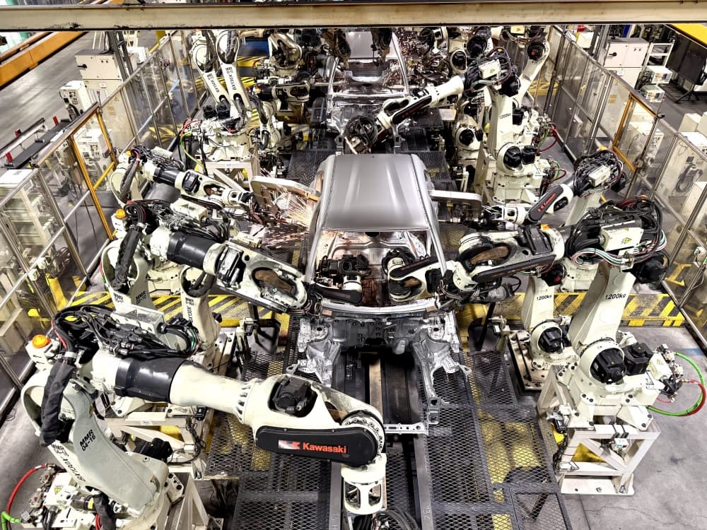 L'usine Toyota de Valenciennes.