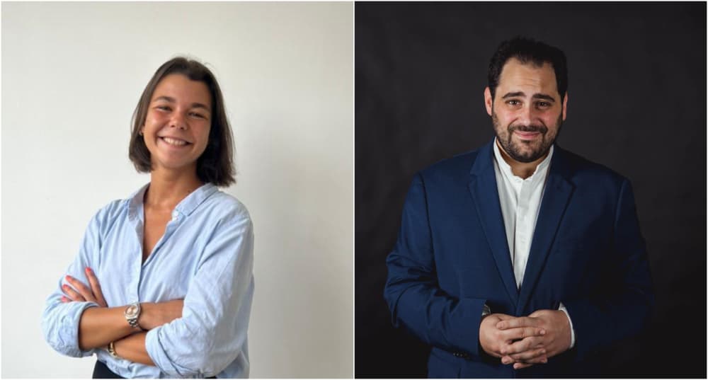 Elise Lalanne-Larrieu et Dorian Dreuil.