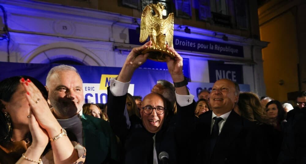 Éric Ciotti après sa victoire face à Christian Estrosi.