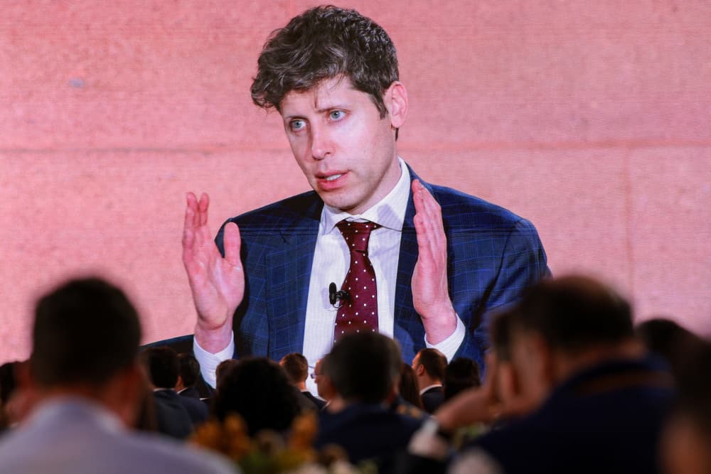 Sam Altman, PDG d’OpenAI
