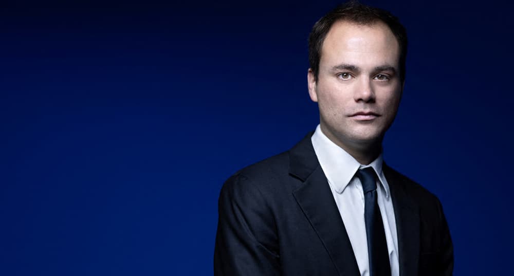 Charles Consigny, avocat, écrivain et chroniqueur français à Paris, le 13 décembre 2023.