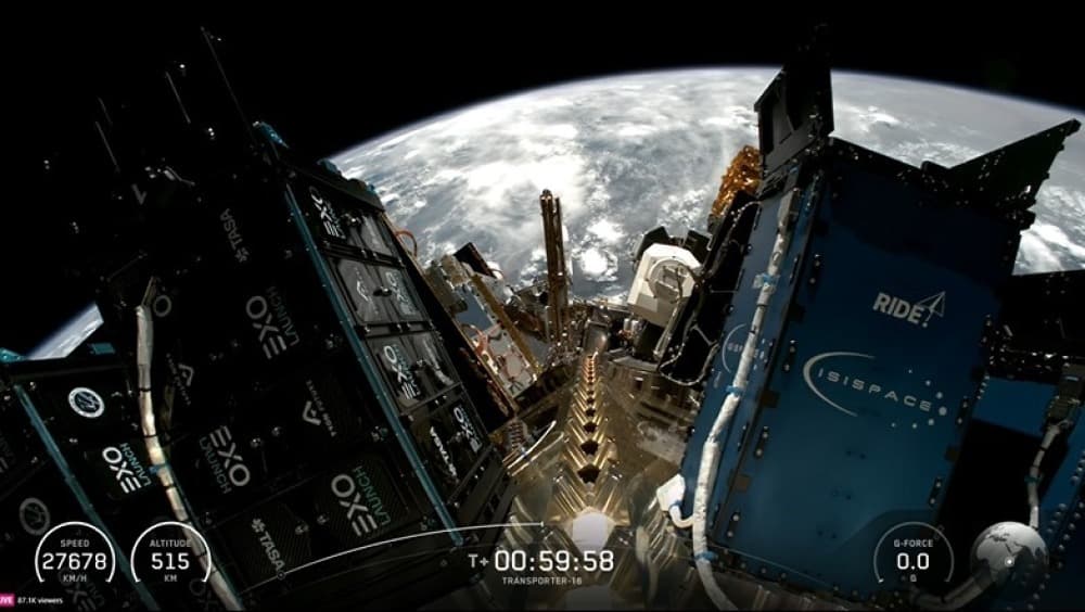 Premier satellite de SpaceLocker, qui souhaite devenir le covoitureur de l'espace