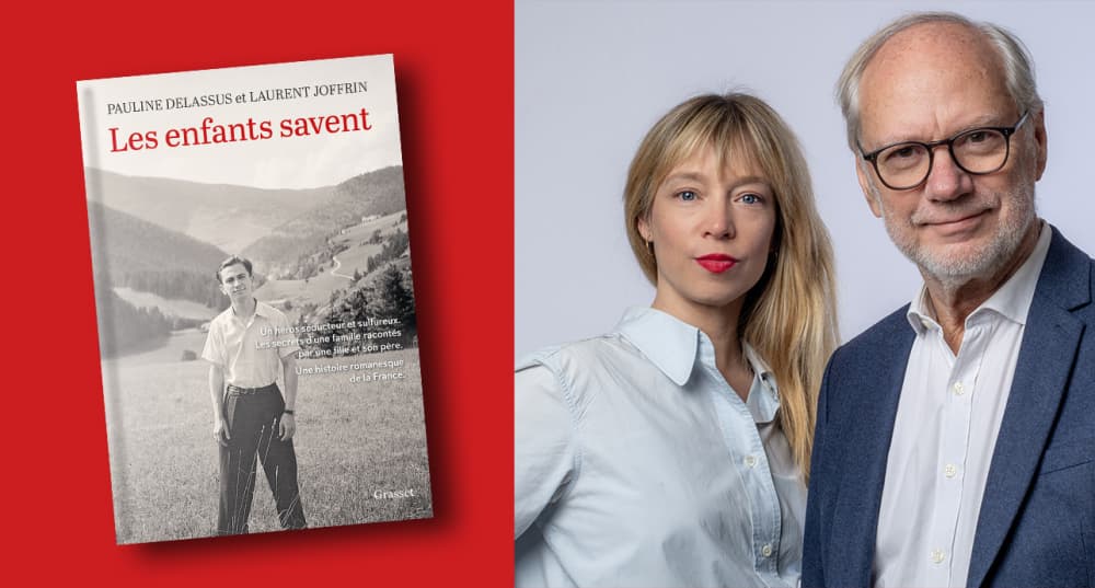 Pauline Delassus et Laurent Joffrin, auteurs de "Les enfants savent".